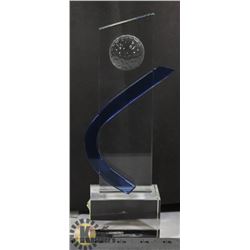 CRYSTAL GOLF TROPHY