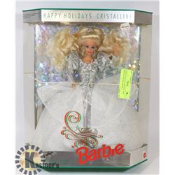 HAPPY HOLIDAYS CRYSTALLINE SPECIAL EDITION BARBIE.