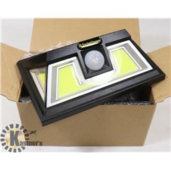 LOT OF 2 NEW SOLAR SECURITY LED LIGHTS