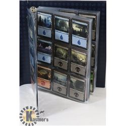 LOT OF 198 MTG MAGIC COLLECTORS CARDS IN BINDER