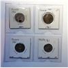Image 1 : 2)  LOT OF 4 RUSSIAN KOPEK COINS