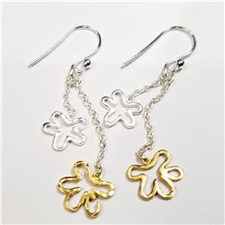 SILVER PLATED  EARRINGS (~WEIGHT 2.5G)