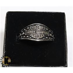 HARLEY DAVIDSON SIZE 11 STAINLESS STEEL RING WITH
