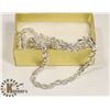 Image 1 : 925 STERLING SILVER 30" 4MM ROPE CHAIN STAMPED.