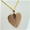 Image 3 : NATURAL LEAF NECKLACE