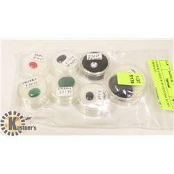 OVER 80 CARATS OF GENUINE RUBY, EMERALD,