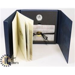 1998 FINE 1oz SILVER RCMP PRIVY MARK CANADA MAPLE