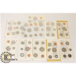 LOT OF 12 VARIOUS CANADA PROOF-LIKE MINT SEALED