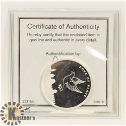 2016 THE HOLY LAND MINT ONE TROY OUNCE .999 FINE