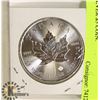 Image 1 : 2017 CANADIAN 1 OUNCE .999 FINE SILVER $5 COIN.