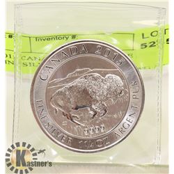 2015 CANADIAN 1-1/4 OUNCE .9999 FINE SILVER $8