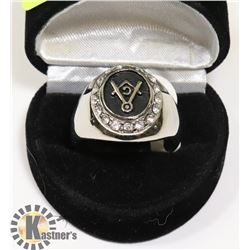 FREE MASONS SZ 12.5 RING