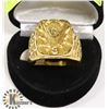 Image 1 : FREE MASONSGOLD TONED RING SZ 13.5