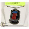 Image 1 : HARLEY DAVIDSON DOG TAG STYLE #1 PENDANT NECKLACE