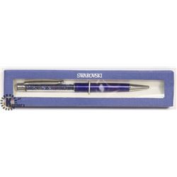 SWAROVSKI CRYSTAL PEN BLUE