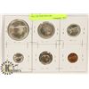 Image 1 : SET OF SIX 1967 CANADIAN COINS INCL SILVER DOLLAR,