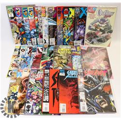 LOT OF 25 ASSORTED MARVEL COMICS.