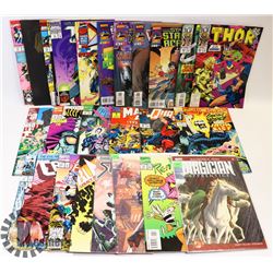 LOT OF 25 ASSORTED MARVEL COMICS.