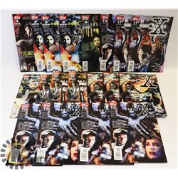 LOT OF 19 X-FILES COMICS.
