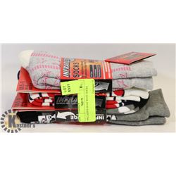 3PK LADIES HEAT WAVE SOCKS.