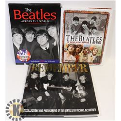 BOX OF 3 BEATLES BOOKS