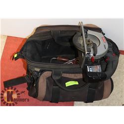 KUNYS 4 ZIPPER TOOL BAG WITH CRAFTSMAN CIRCULAR