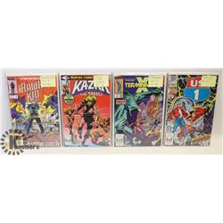 LOT OF4 MARVEL FULL MINI SERIES COMICS.