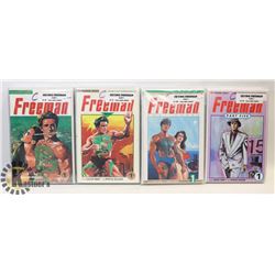 CRYING FREEMAN LOT OF 4 FULL MINI SERIES COMICS.