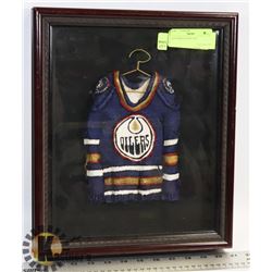 3D FRAMED OILERS ART