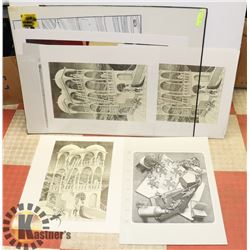 SLEEVE OF ART PRINTS