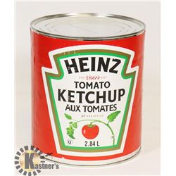 TIN OF HEINZ TOMATO KETCHUP AUX TOMATES, 2.84 L
