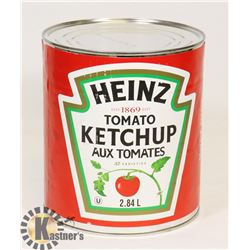 TIN OF HEINZ TOMATO KETCHUP AUX TOMATES, 2.84 L