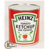 Image 1 : TIN OF HEINZ TOMATO KETCHUP AUX TOMATES, 2.84 L