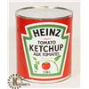 Image 1 : TIN OF HEINZ TOMATO KETCHUP AUX TOMATES, 2.84 L