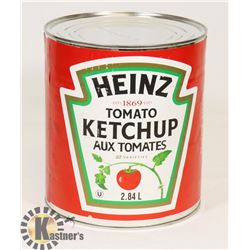TIN OF HEINZ TOMATO KETCHUP AUX TOMATES, 2.84 L