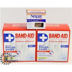 BAG OF ASSORTED BANDAGES