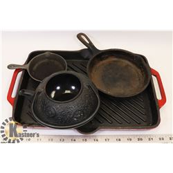 CAST IRON COOKWARE SET