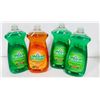 Image 1 : 4 BOTTLES OF PALMOLIVE DISH SOAP.