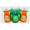 Image 1 : 5 BOTTLES OF PALMOLIVE DISH SOAP.