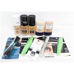 LOT OF ASSORTED COVERGIRL MAKEUP.