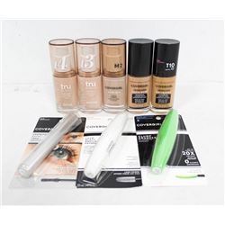 BAG OF ASSORTED COVERGIRL MAKEUP.