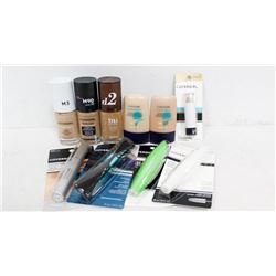 LOT OF ASSORTED COVERGIRL MAKEUP.