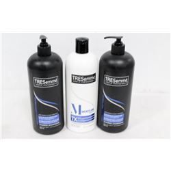 2 TRESEMME SHAMPOOS AND 1 TRESEMME CONDITIONER.
