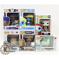 LOT OF 6 FUNKO POPS