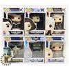 Image 1 : LOT OF 6 FUNKO POPS