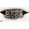 Image 1 : 925 SILVER CELTIC DESIGN RING, SIZE 8