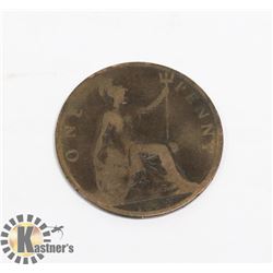 1895 BRITISH LARGE PENNY.