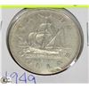 1949 CANADIAN SILVER DOLLAR.