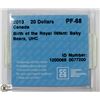 Image 2 : 2013 CANADIAN $20 BIRTH OF ROYAL INFANT .9999