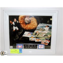 COA YOGI BERRA 1972 HOF BASEBALL YANKEES LEGEND